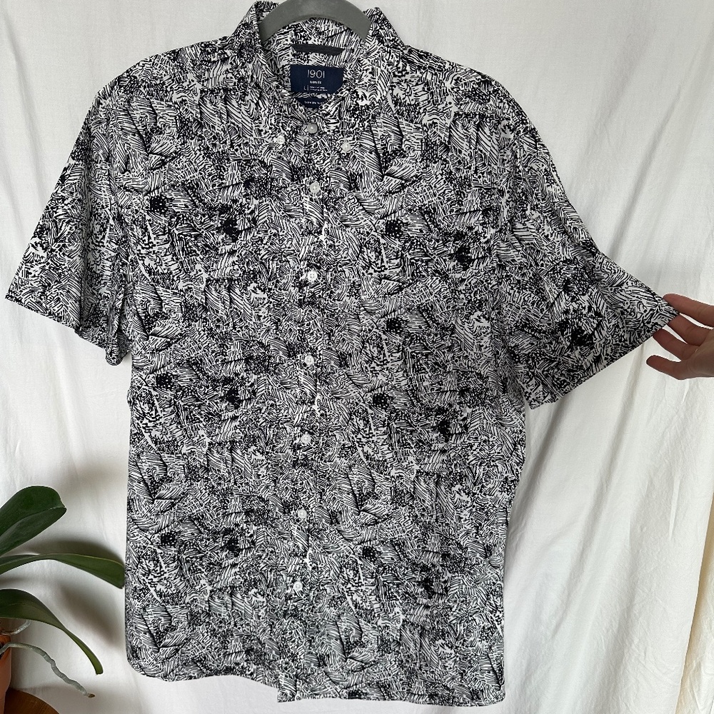 NORDSTROM 1901 TRIM FIT -  FAIRVIEW WASH - MENS LARGE